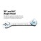 Capri Tools 12 Angle Open End Wrench, 30Deg and 60Deg Angles, SAE CP11937 - alternate 2